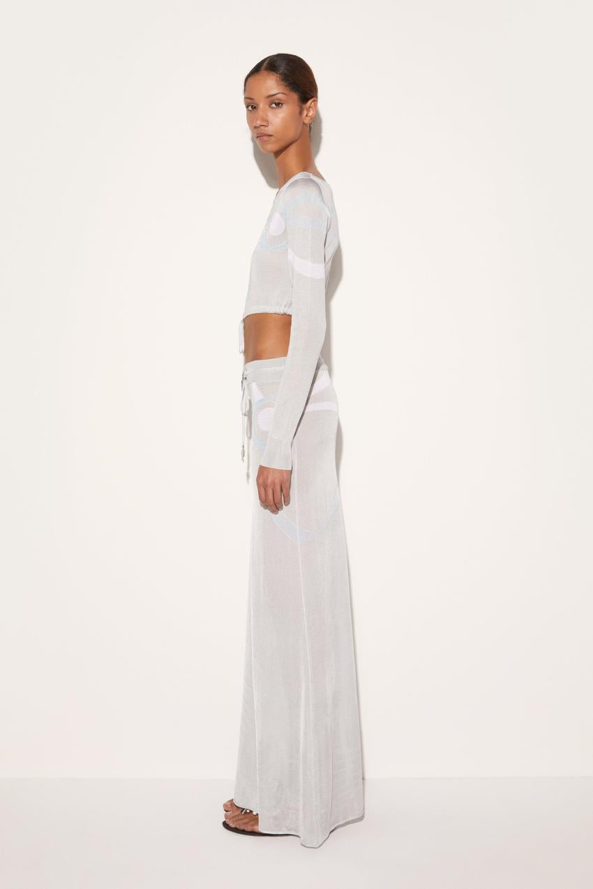 PUCCI Marmo-Jacquard Long Skirt | Women Knitwear