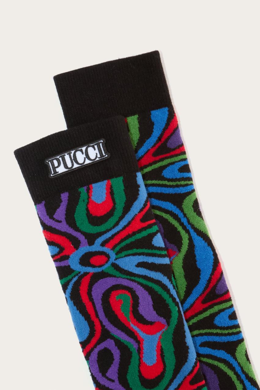 PUCCI Marmo-Jacquard Socks | Women Socks And Tights