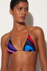 PUCCI Marmo-Print Bikini Top | Women Bikini