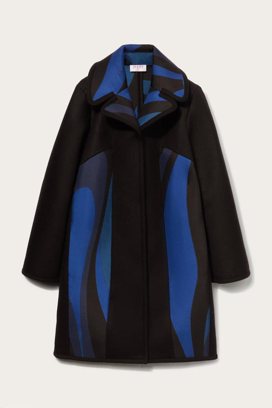 PUCCI Marmo-Print Coat | Women Outerwear