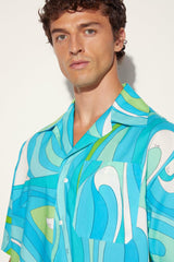PUCCI Marmo-Print Cotton Shirt | Men Ready To Wear