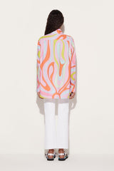 PUCCI Marmo-Print Cotton Shirt | Women Tops And Shirts