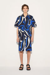 PUCCI Marmo-Print Cotton Shorts | Men Ready To Wear