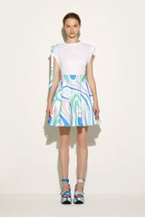 PUCCI Marmo-Print Cotton T-Shirt | Women T-Shirts And Sweatshirts