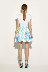 PUCCI Marmo-Print Cotton T-Shirt | Women T-Shirts And Sweatshirts