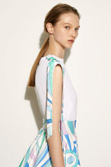 PUCCI Marmo-Print Cotton T-Shirt | Women T-Shirts And Sweatshirts