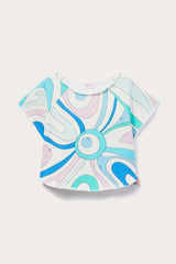 PUCCI Marmo-Print Cotton T-Shirt | Women T-Shirts And Sweatshirts