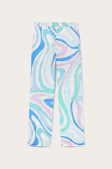 PUCCI Marmo-Print Cotton Trousers | Women Pants And Shorts