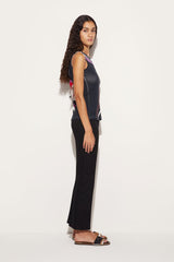 PUCCI Marmo-Print Cut-Out Tank Top | Women Tops And Shirts