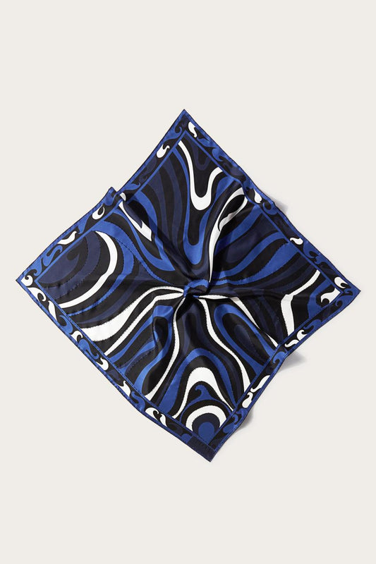 PUCCI Marmo-Print Large Silk-Twill Carré | Women Silks