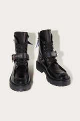 PUCCI Marmo-Print Leather Boots | Women Shoes