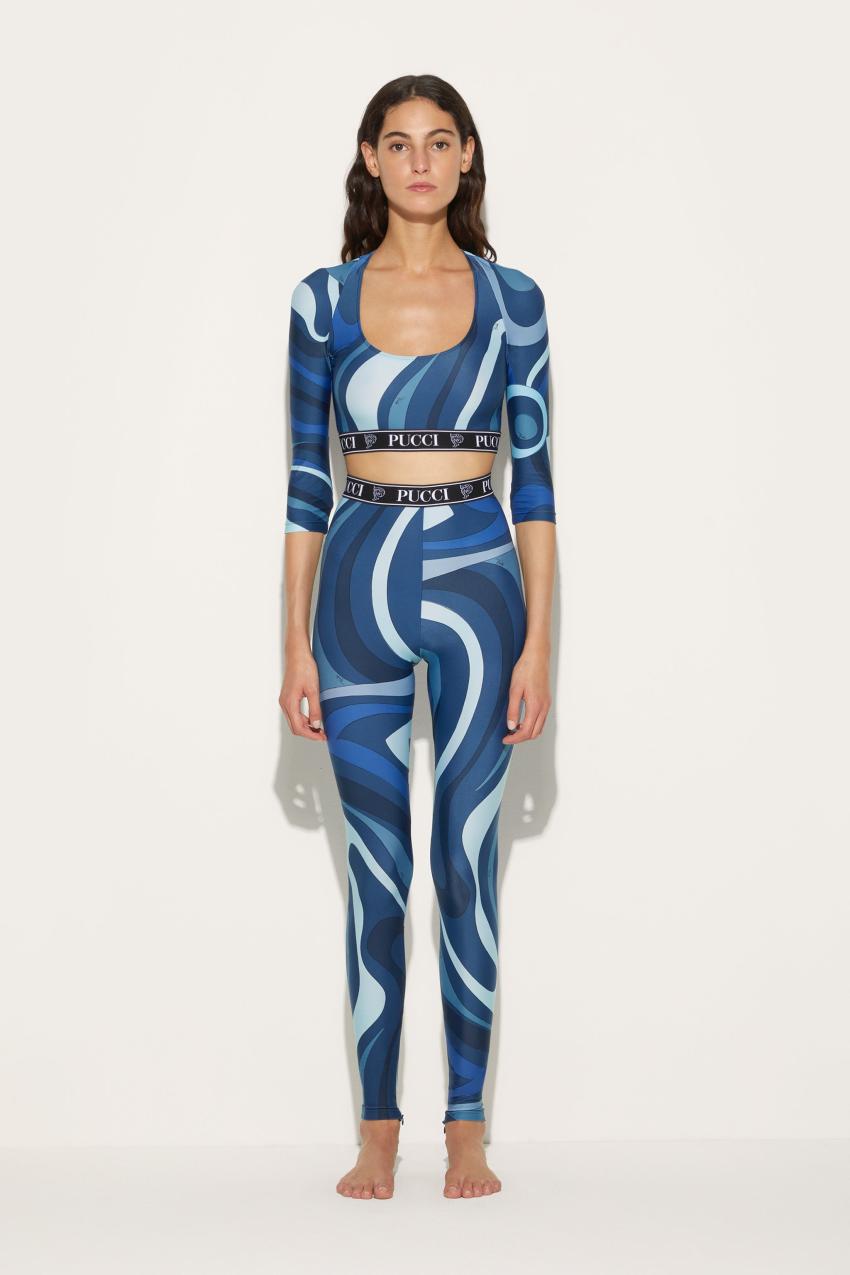 PUCCI Marmo-Print Leggings | Women Athleisure
