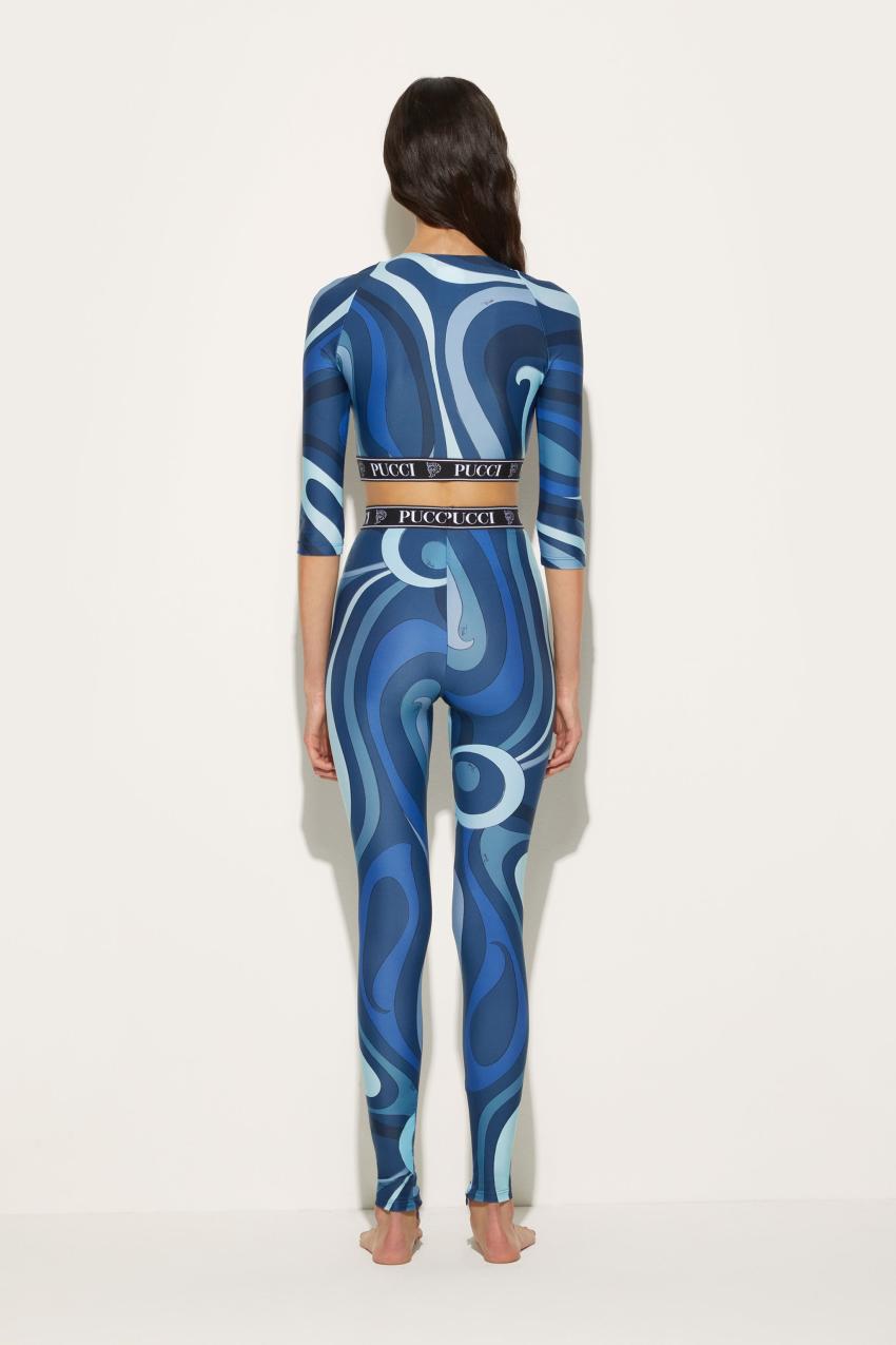 PUCCI Marmo-Print Leggings | Women Athleisure