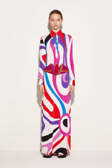 PUCCI Marmo-Print Long Dress | Women Dresses