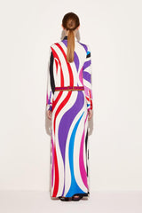 PUCCI Marmo-Print Long Dress | Women Dresses