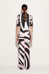 PUCCI Marmo-Print Long Dress | Women Dresses