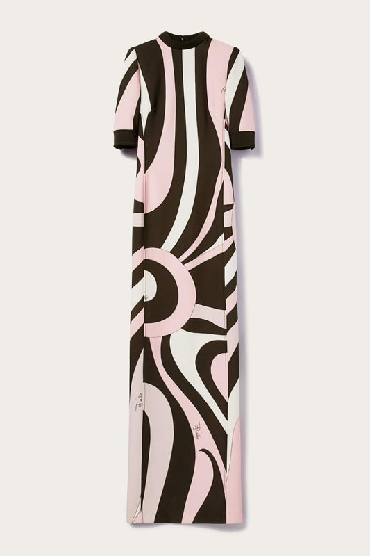 PUCCI Marmo-Print Long Dress | Women Dresses