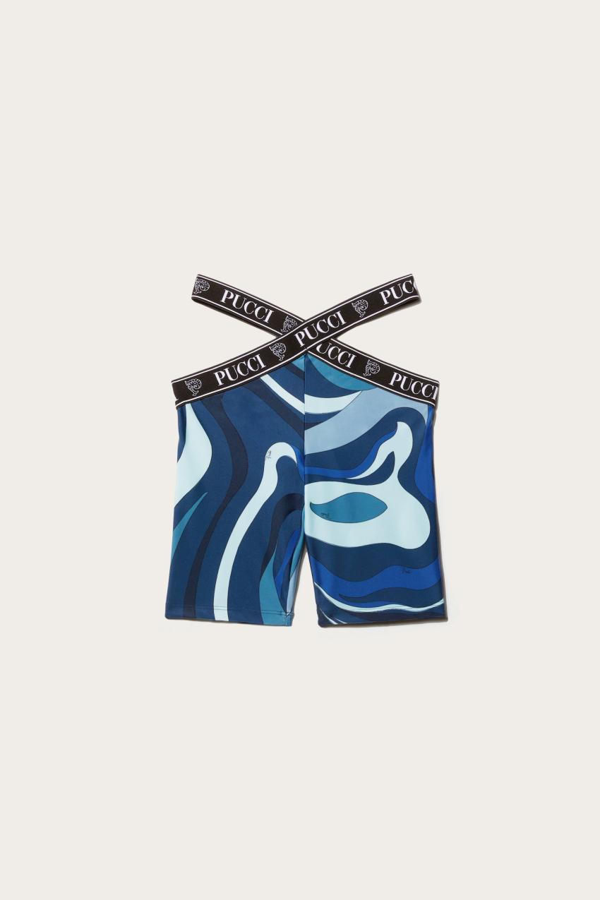 PUCCI Marmo-Print Shorts | Women Athleisure