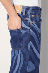 PUCCI Marmo-Print Straight Leg Jeans | Men Ready To Wear