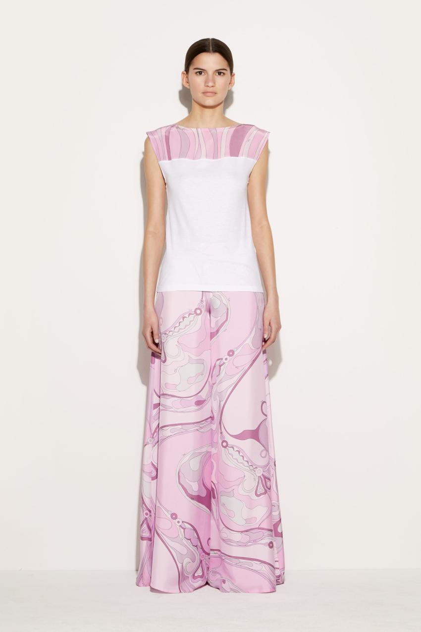 PUCCI Marmo-Print T-Shirt | Women T-Shirts And Sweatshirts