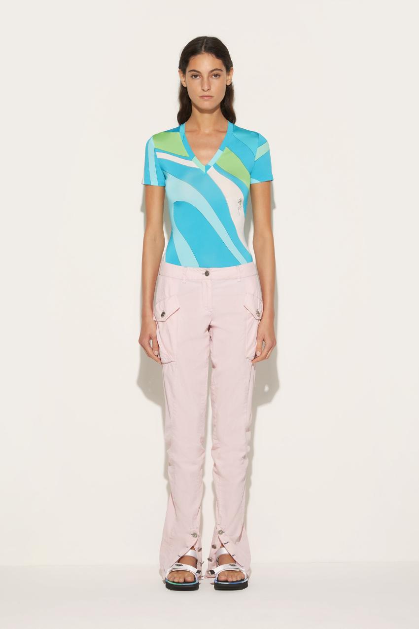 PUCCI Marmo-Print T-Shirt | Women T-Shirts And Sweatshirts
