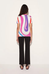 PUCCI Marmo-Print T-Shirt | Women T-Shirts And Sweatshirts