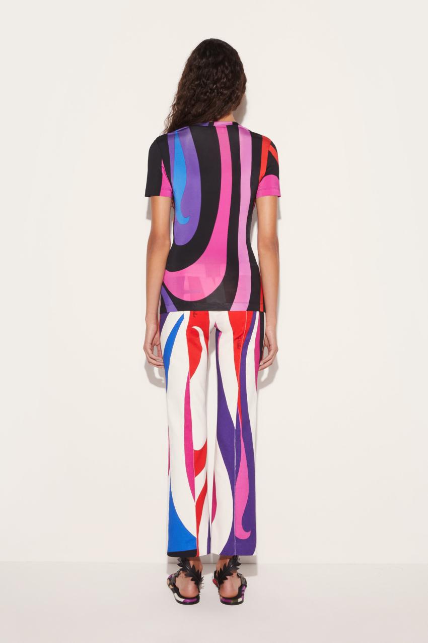 PUCCI Marmo-Print T-Shirt | Women T-Shirts And Sweatshirts