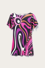 PUCCI Marmo-Print Top | Women Tops And Shirts