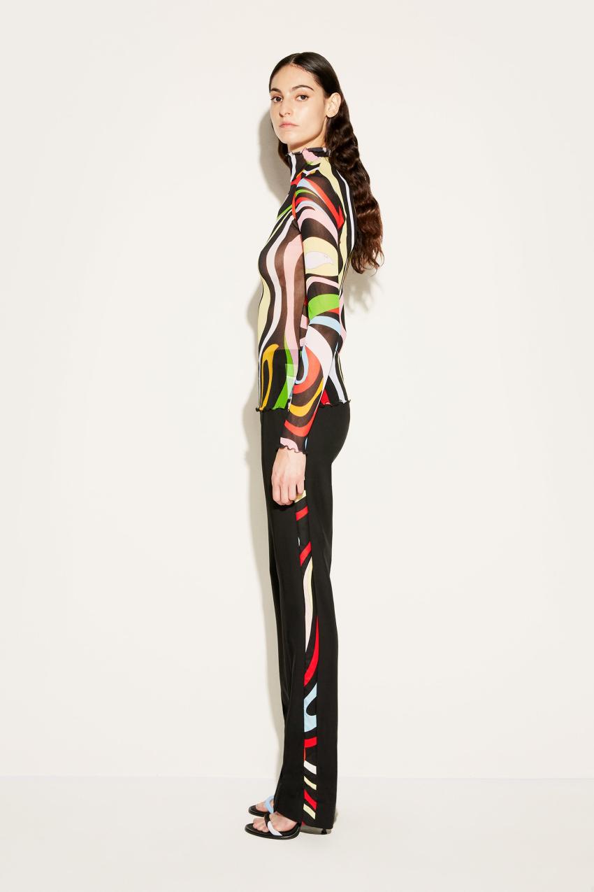 PUCCI Marmo-Print Top | Women Tops And Shirts