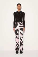 PUCCI Marmo-Print Trousers | Women Pants And Shorts