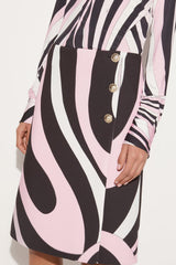 PUCCI Marmo-Print Wrap Skirt | Women Skirts