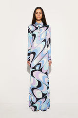 PUCCI Onde-Print Shirt Dress | Women Dresses
