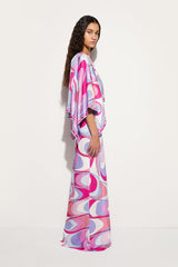 PUCCI Onde-Print Silk Dress | Women Dresses