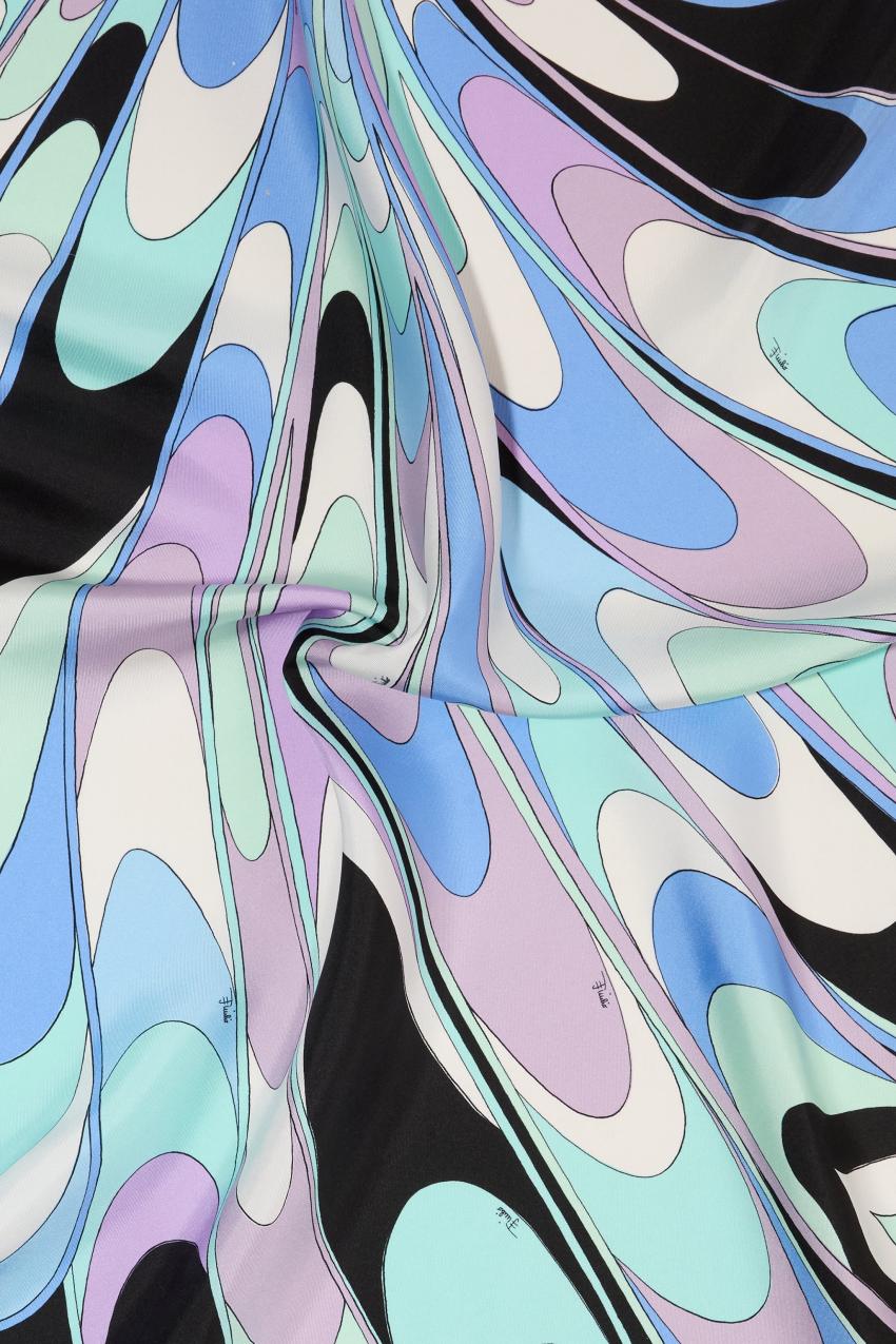 PUCCI Onde-Print Silk Scarf | Women Silks