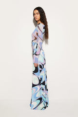 PUCCI Onde-Print Skirt | Women Skirts