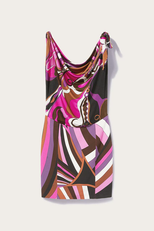 PUCCI Orchidee And Iride Print Mini Dress | Women Dresses