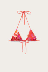 PUCCI Orchidee-Print Bikini Top | Women Bikini