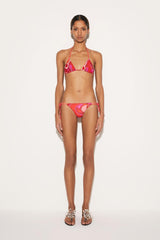 PUCCI Orchidee-Print Bikini Top | Women Bikini