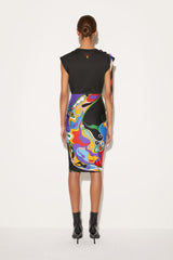 PUCCI Orchidee-Print Pencil Skirt | Women Skirts