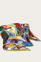 PUCCI Orchidee-Print Silk-Twill Cap | Women Hats And Hair Accessories
