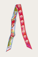 PUCCI Orchidee-Print Silk-Twill Scarf | Women Silks