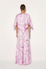 PUCCI Orchidee-Print Silk-Twill Trousers | Women Pants And Shorts