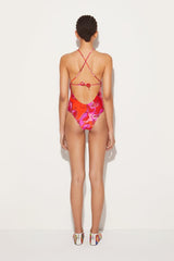 PUCCI Orchidee-Print Swimsuit | Women Swimsuits