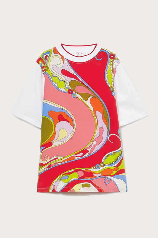 PUCCI Orchidee-Print T-Shirt | Women T-Shirts And Sweatshirts