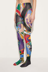 PUCCI Orchidee-Print Tights | Women Socks And Tights