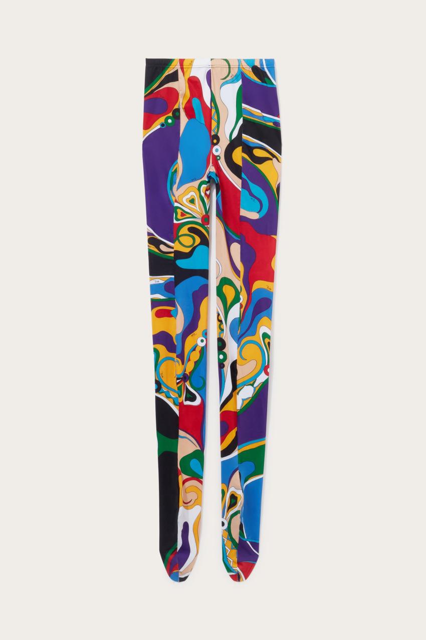 PUCCI Orchidee-Print Tights | Women Socks And Tights
