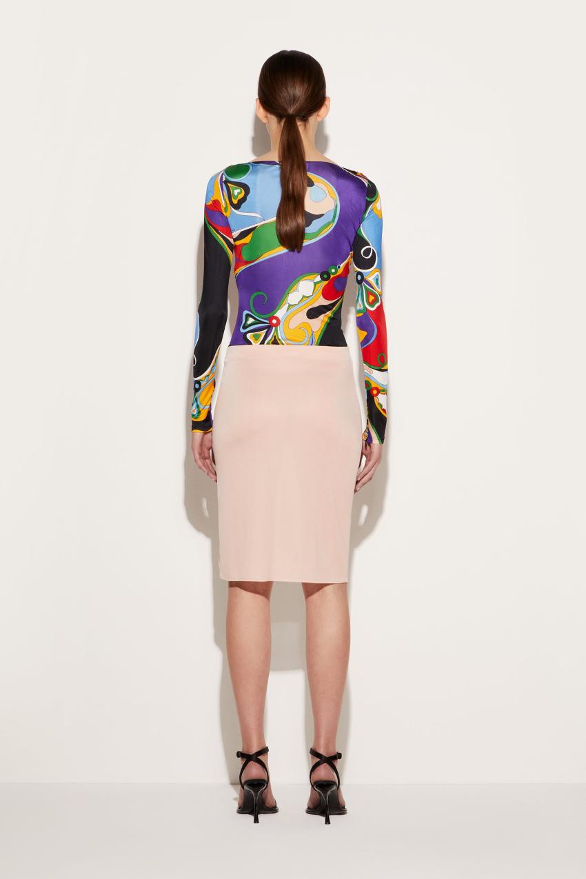 PUCCI Orchidee-Print Top | Women Tops And Shirts