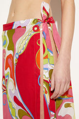 PUCCI Orchidee-Print Wrap Skirt | Women Sarong