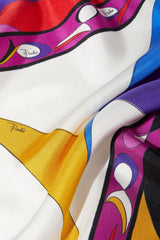 PUCCI Pesci-Print Large Silk-Twill Scarf | Women Silks