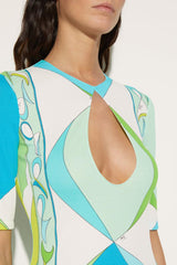 PUCCI Pesci-Print Long Dress | Women Dresses